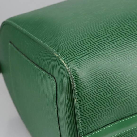 LOUIS VUITTON Epi Keepall 50 Boston Bag Green M42964 LV Auth 95933 - Picture 14 of 16